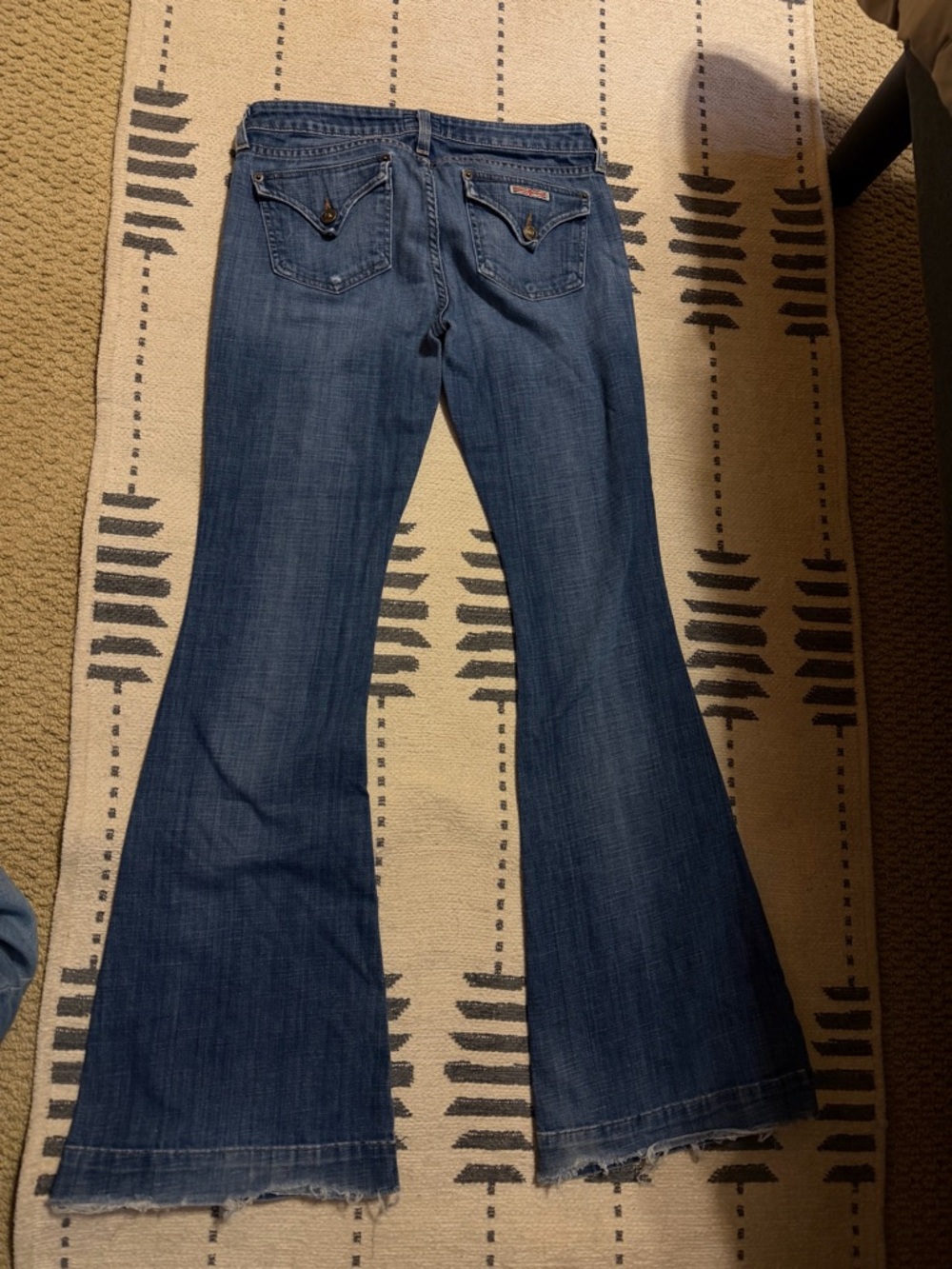 Hudson Jeans Women's Medium Blue Flare Jeans - Picture 2 of 4